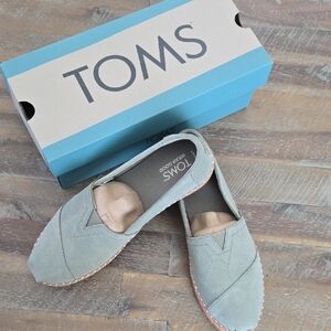 TOMS Sky Blue Casual Slip-Ons